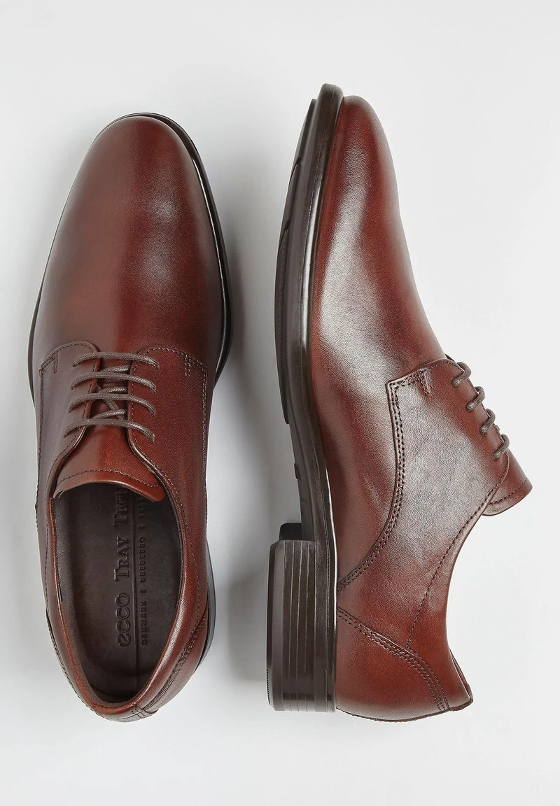 ECCO CITYTRAY - Business-Schnürer - Cognac – Bild 2