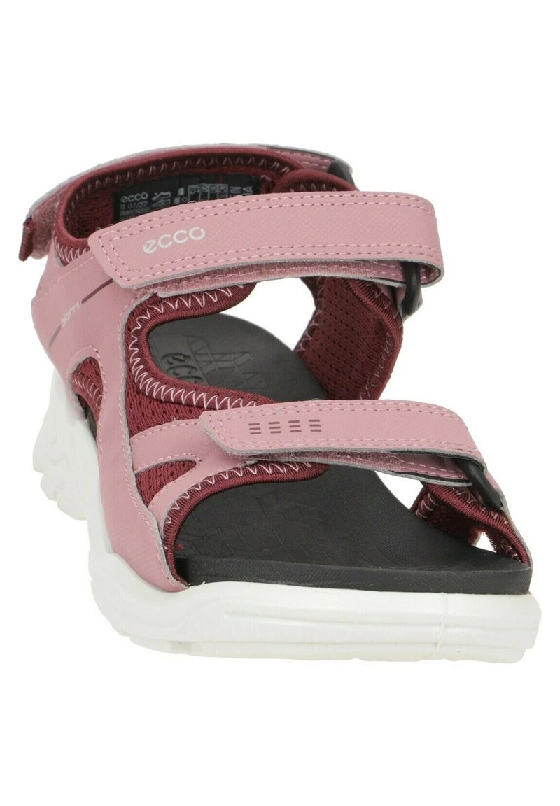 ECCO BIOM RAFT - Trekkingsandale - Rosa/dunkelrot/schwarz/weiß – Bild 4