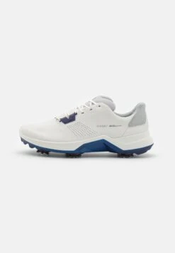 ECCO GOLF BIOM G5 - Golfschuh - White/blue Depths