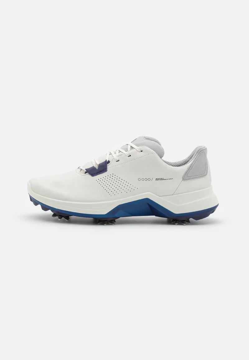 ECCO GOLF BIOM G5 - Golfschuh - White/blue Depths