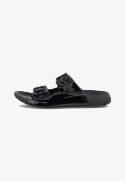 ECCO COZMO - Pantolette Flach - Schwarz