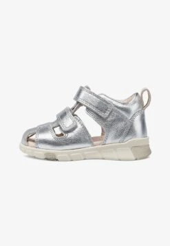 ECCO MINI STRIDE FISHER - Trekkingsandale - Metallics Pure