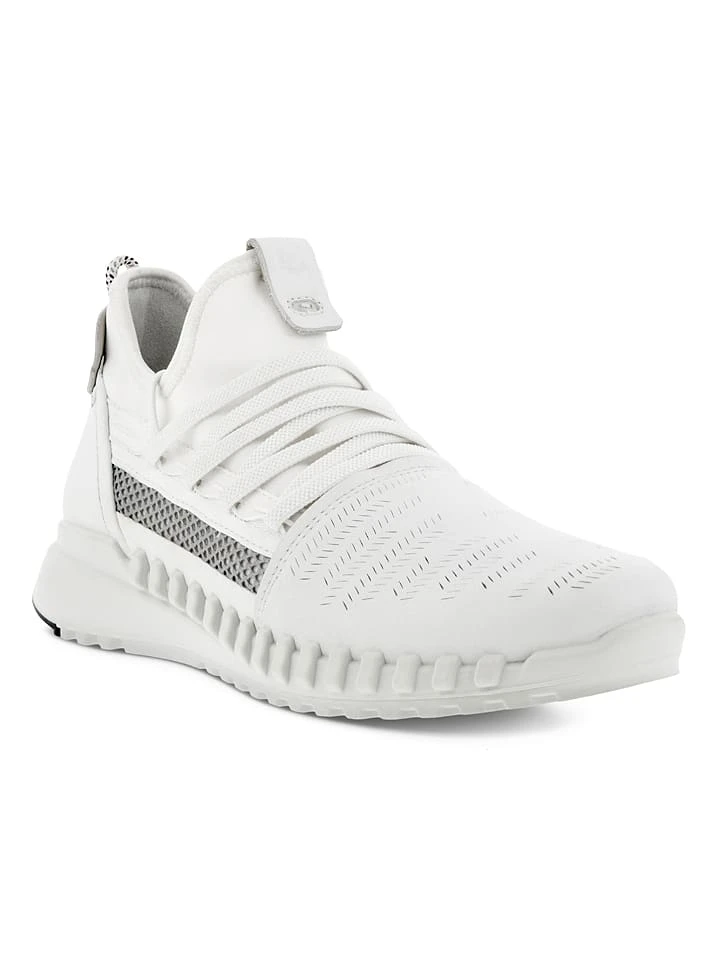 ECCO Leder-Sneakers In Weiß – Bild 3