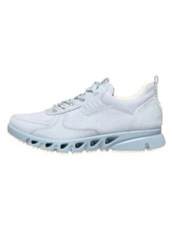 ECCO Leder-Sneakers "Multi-Vent" In Hellblau
