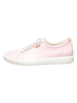 ECCO Leder-Sneakers "Soft 7" In Rosa
