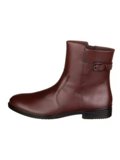 ECCO Leder-Stiefeletten In Braun