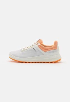 ECCO W.CORE - Golfschuh - White/peach Nectar